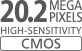 CMOS senzor od 20,2 megapiksela