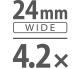 Optički zum od 4,2x, široki ugao