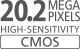 CMOS senzor od 20,2 megapiksela