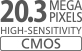 CMOS senzor od 20,3 megapiksela