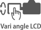 LCD ekran sa promenljivim uglom