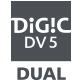 Dva DIGIC DV5 procesora